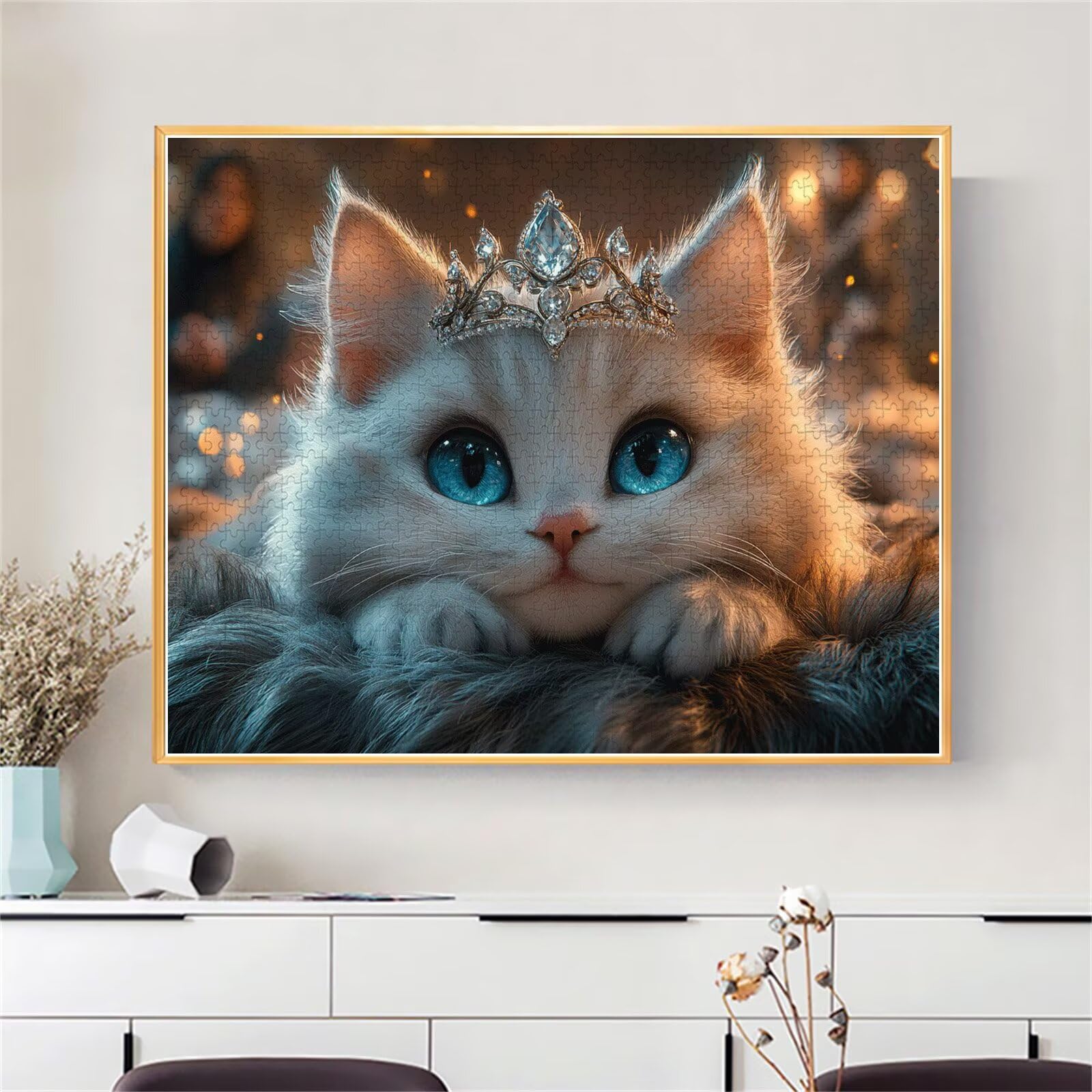 Puzzle Erwachsene 2000 Teile Katze Tier Educa Jigsaw für Kinder ab 8 Jahren Mädchen Jungen, Erwachsene Impossible Klassische Puzzles Schwer, Anspruchsvoll Spielspaß, Als Familienspiel 70x99cm t-654