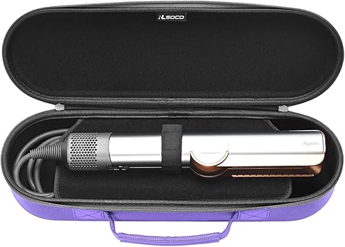 Miniatura 8 de RLSOCO Estuche de viaje para alisador de cabello Dyson AirstraitCorrale, estuche de almacenamiento para alisador Dyson de cerámica Airstrait de