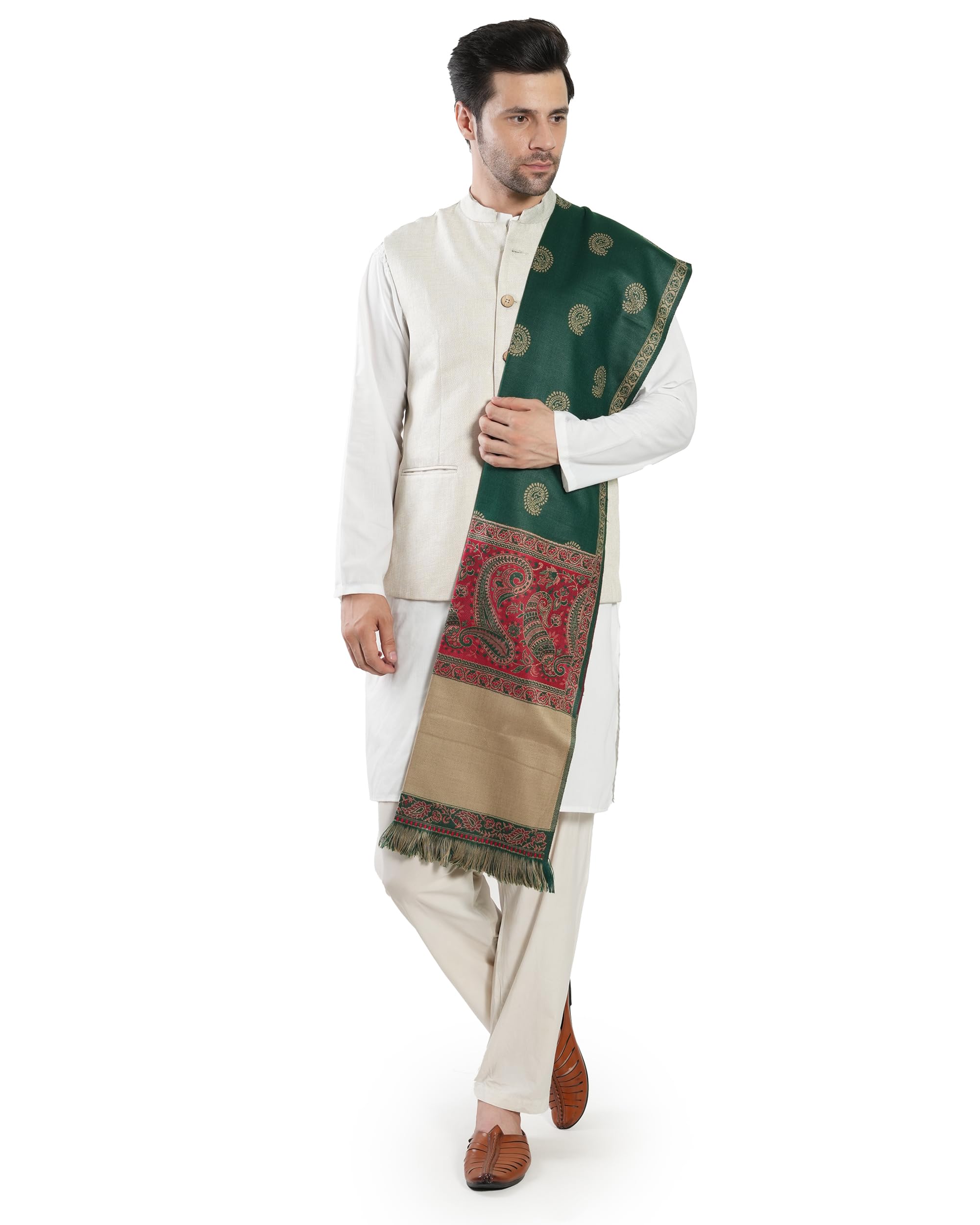 MEN KASHMIRI SHAWL PALLA 842-picture-29