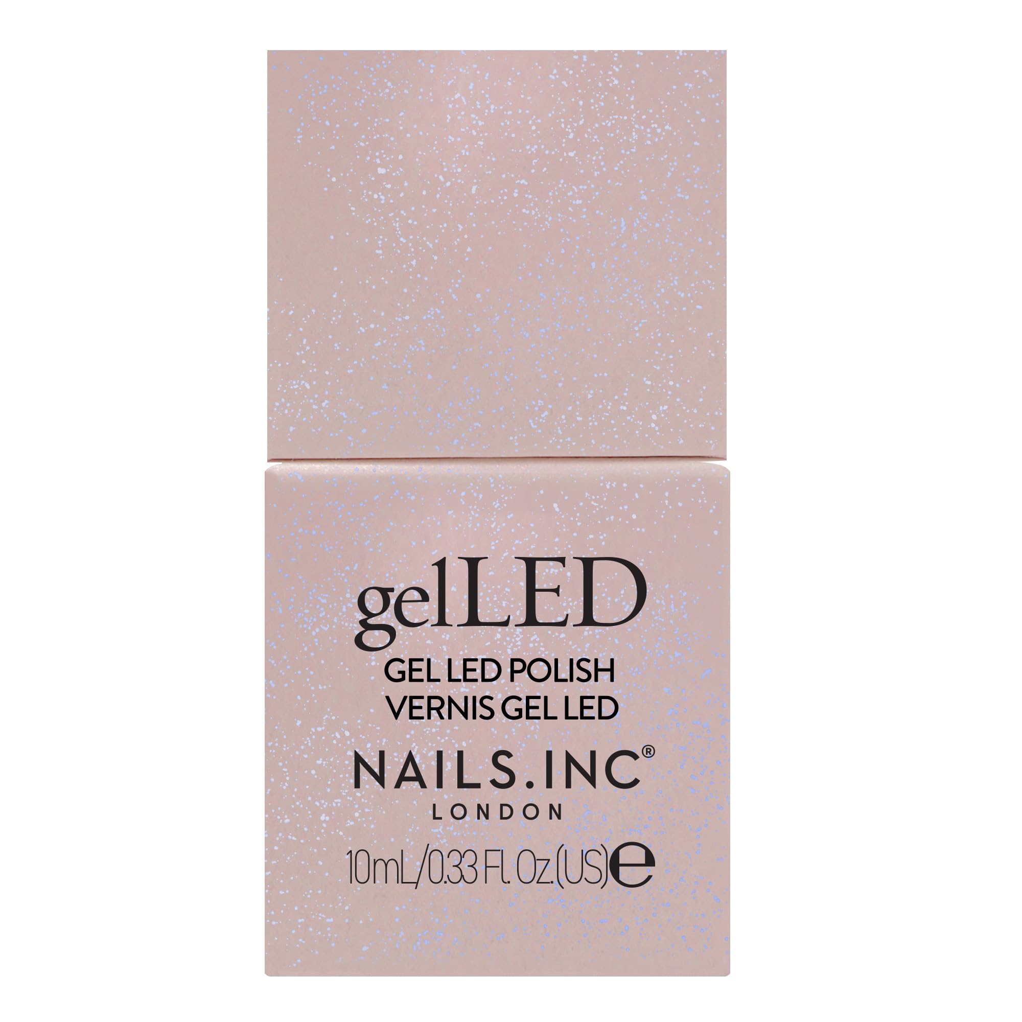 Nails.INC GelLED UV/LED Gel Nail Polish, Chasing Unicorns, Lilac Shimmer, Long Lasting, High Shine Colour, Quick Cure Formula, Cruelty Free, Art Gel Manicure At Home, 30-60 Second Cure Time, 10 ML