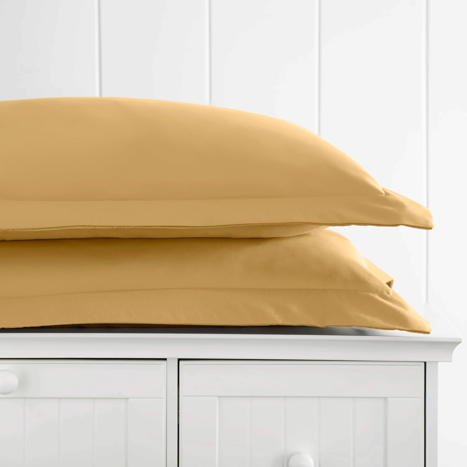 Linen Market Pillow Sham Standard Gold