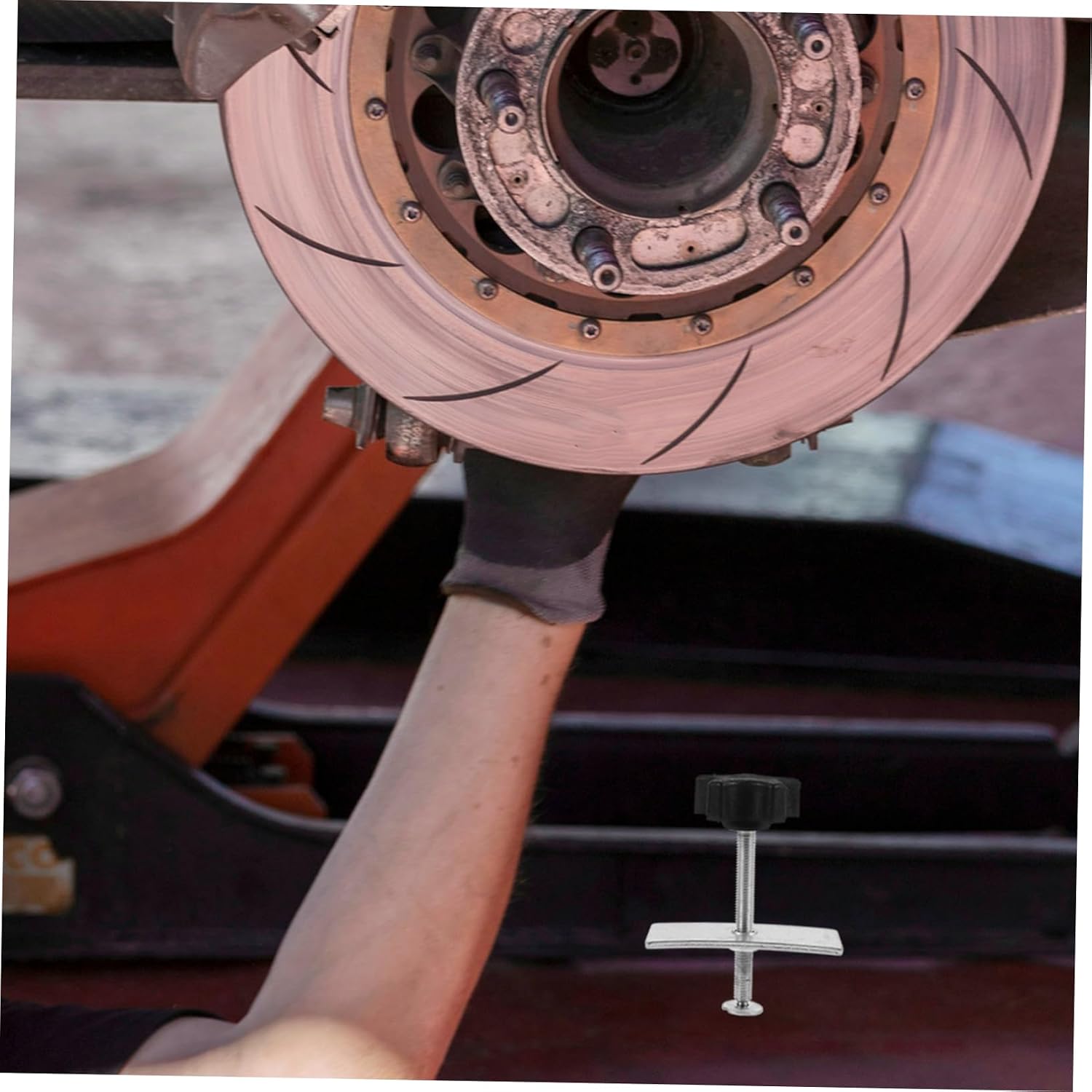 Alipis Brake Cylinder Tool for Automotive Disc Brake Adjustment Caliper Compression Tool Kit