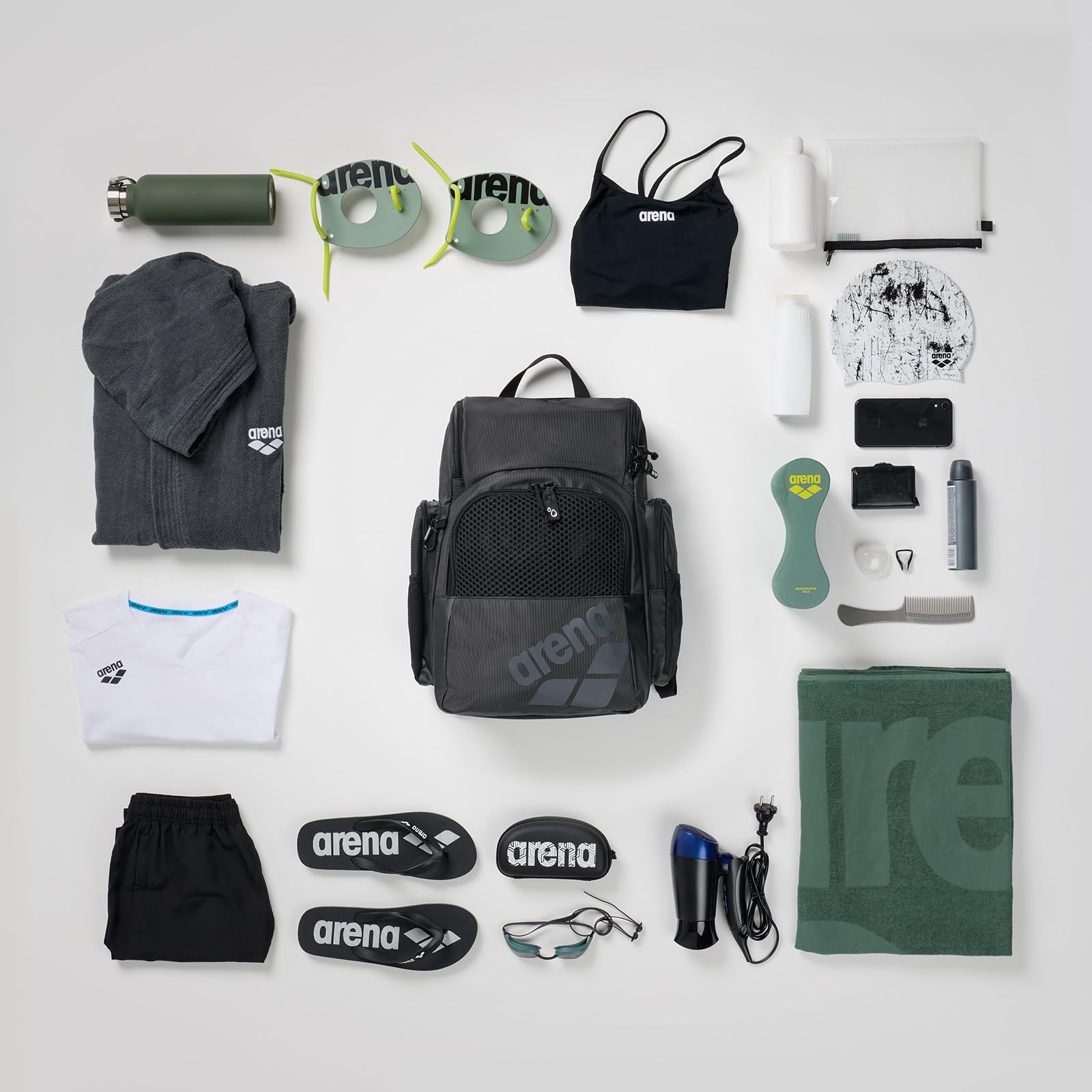 Arena Arena - Mochila Deportiva para Atletas, tamaño Mediano, 35 litros