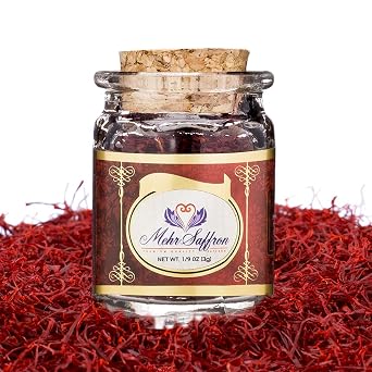 Mehr Saffron Premium All Red Saffron 1/9 Oz 3 Gram