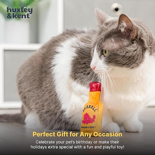 Miniatura 8 de Huxley & Kent Juguete de peluche para gatos Juguete interactivo de hierba gatera para gatos y gatitos Juguete suave para gatitos con sonido