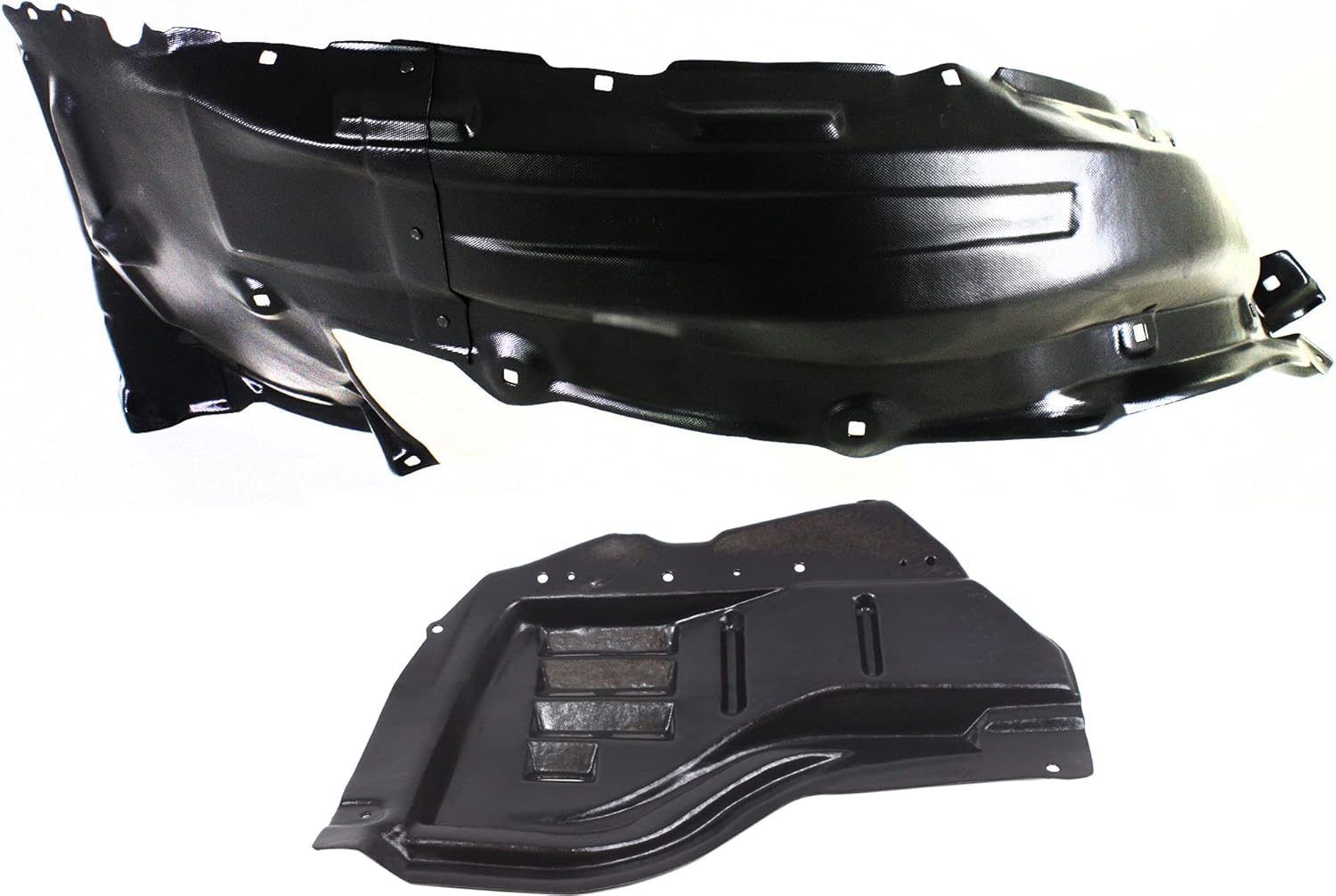Garage-Pro Set of 2 Fender Liner For 2008-2022 Toyota Sequoia Front Passenger Side Inner Fender Liner Extension