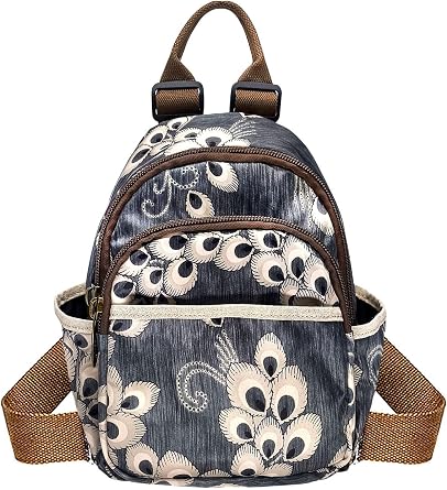 Mini Nylon Women Backpack Purse Fashion Lightweight Small Casual Daypack