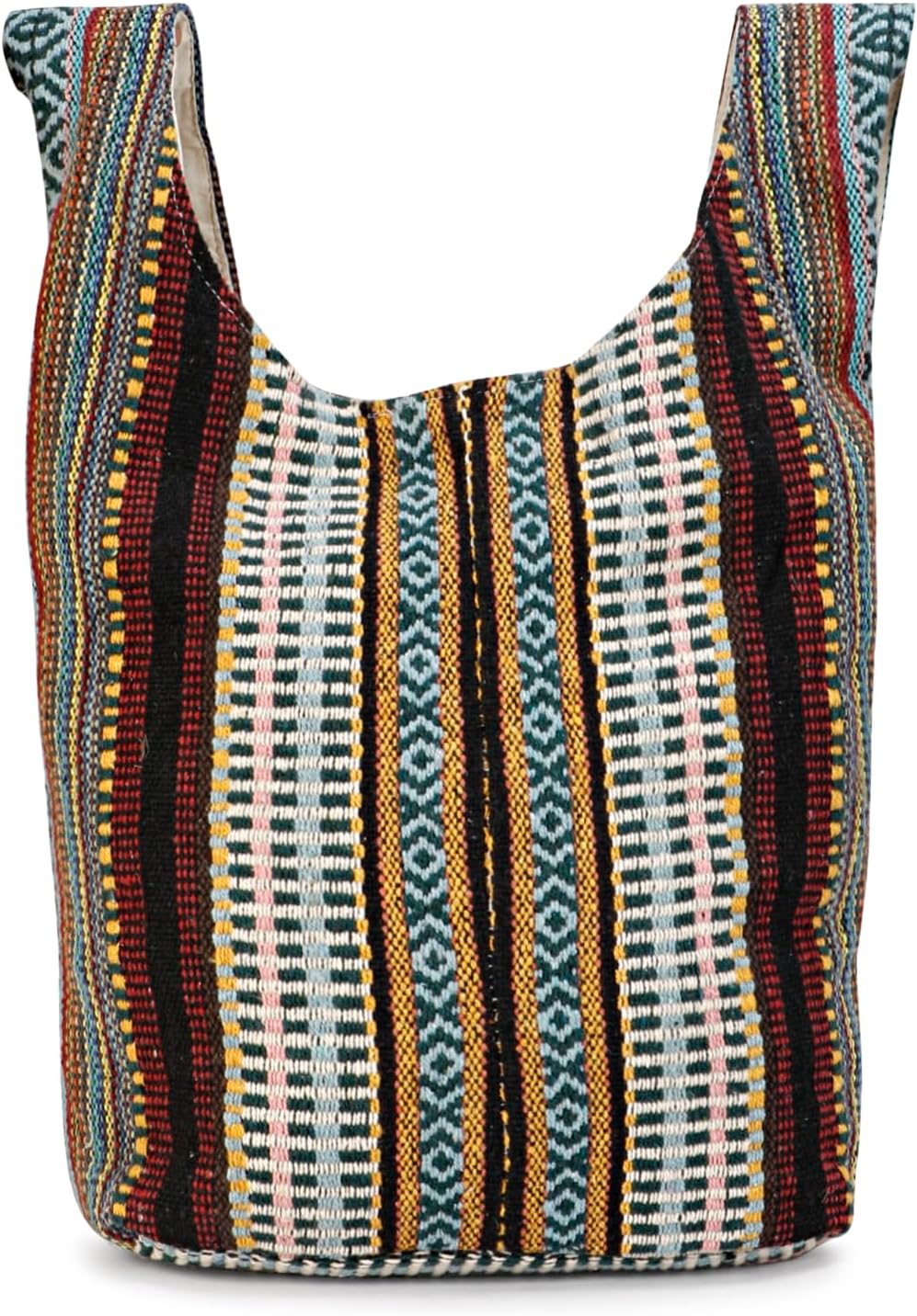 LONGING TO BUY Hemp Messenger Crossbody Sling Bag - Unisex Beach Party Bag - Image 5