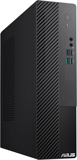 ASUS S500SD, 6 core, Intel Core i5-12400, Tower PC (8GB RAM/512GB SSD/Integrated Graphics/Windows 11 + MS Office/with Keyboard & Mouse//Black/5…