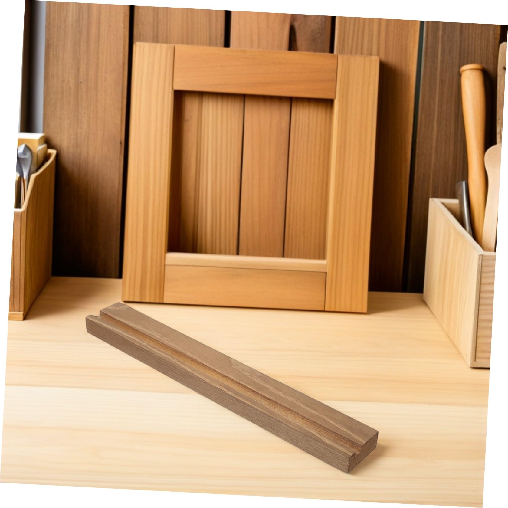 Healeved 4 Pezzi Espositore in Legno e Trading Card Montaggio a Muro Versatile per Studi e Camere