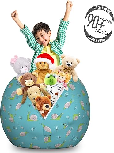 Miniatura 12 de Lunarable Silla de almacenamiento para adolescentes, coloridos patines de estilo retro, para actividades juveniles, para niñas y niños, divertido