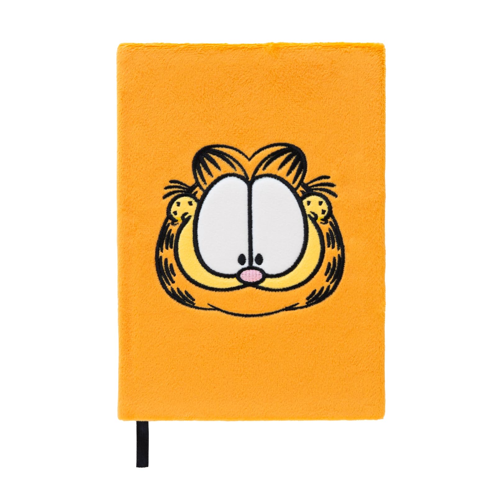 Grupo Erik A5 Notebook Hardback - Garfield Cat Stationery | Plush Cover, Lined Journal Note Book, Lined Notebook A5 Sketchbook | Garfield Gifts For Cat Lovers — image 1