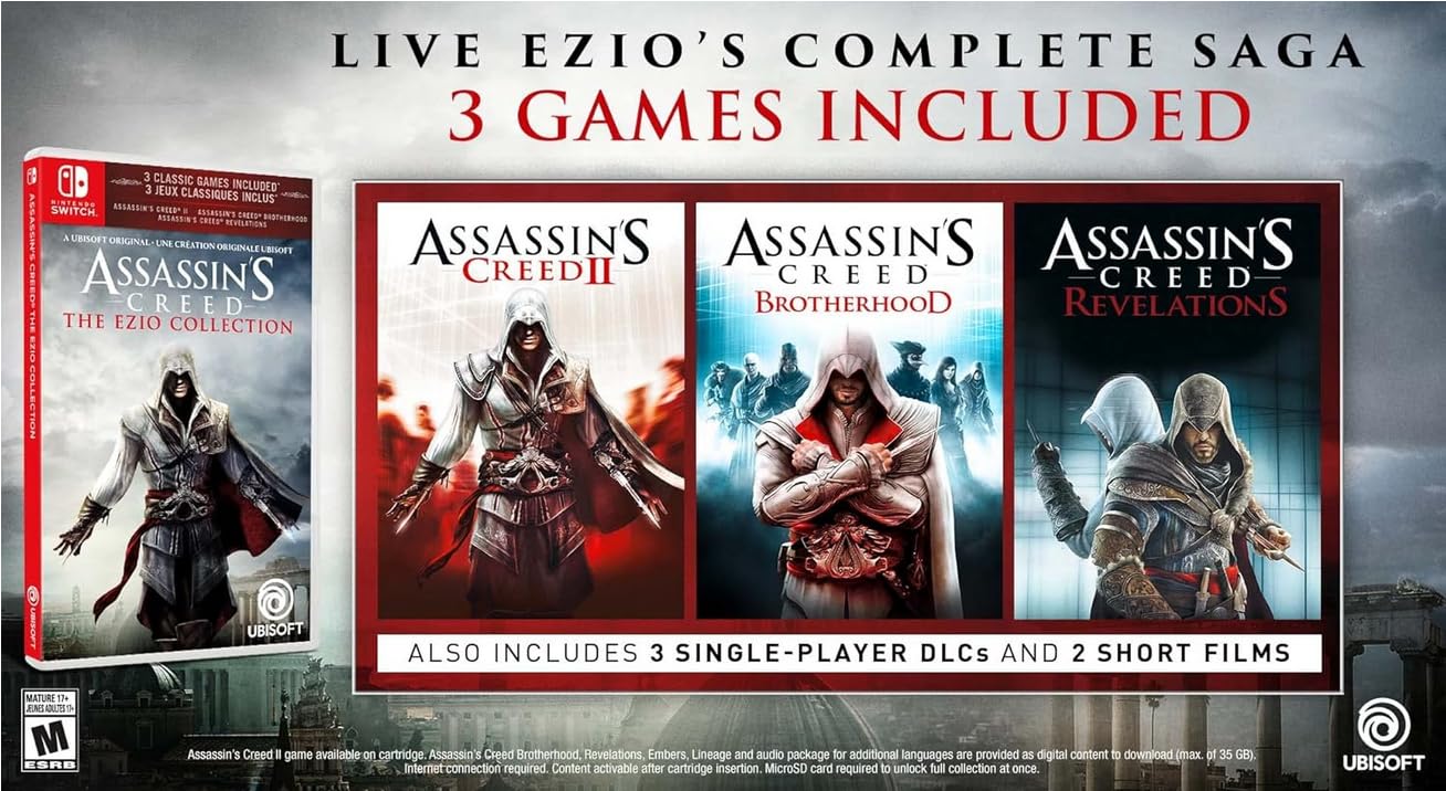Nintendo Assassin's Creed: The Ezio Collection - For Nintendo Switch