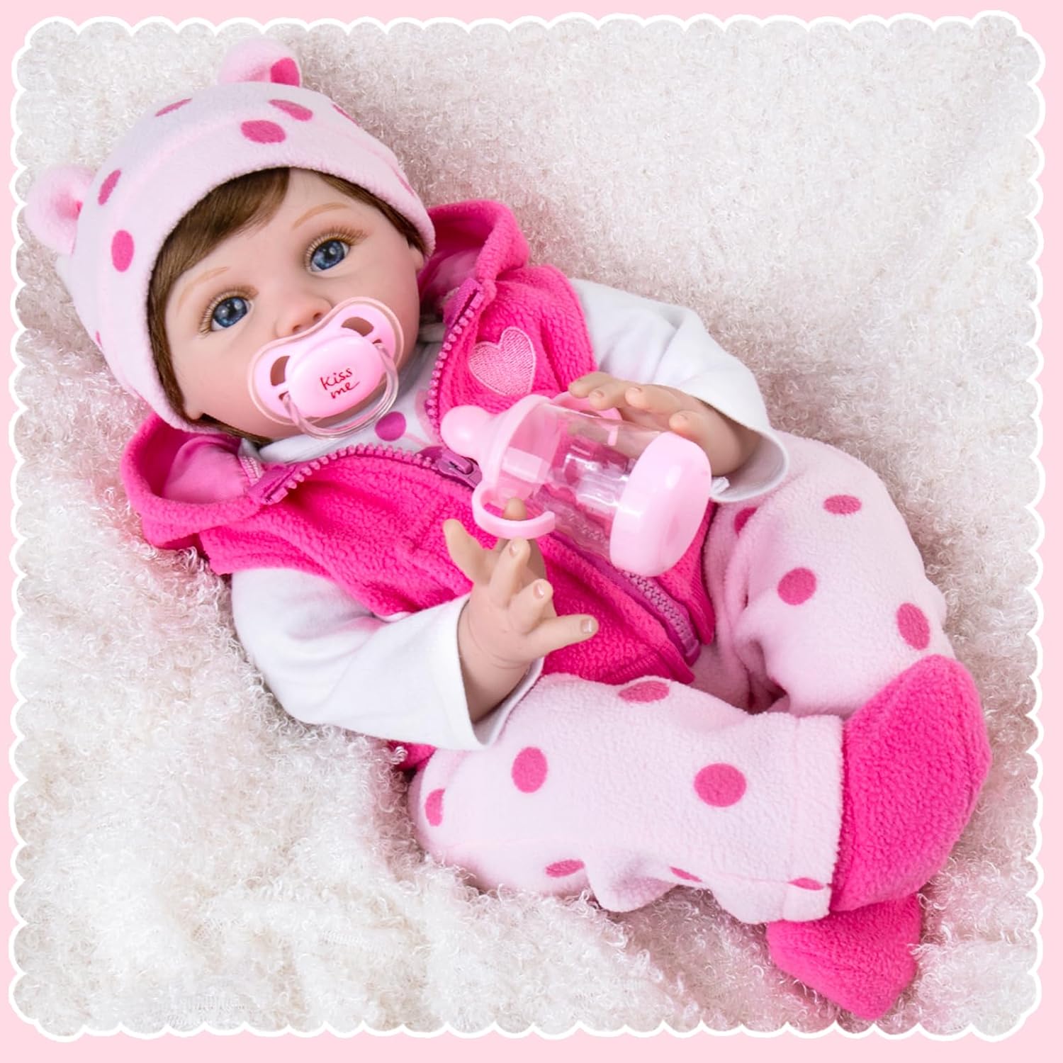 Aori Reborn Baby Dolls Clothes - Outfit Clothing Accessories for 20-24 inch Lifelike Newborn Baby Dolls