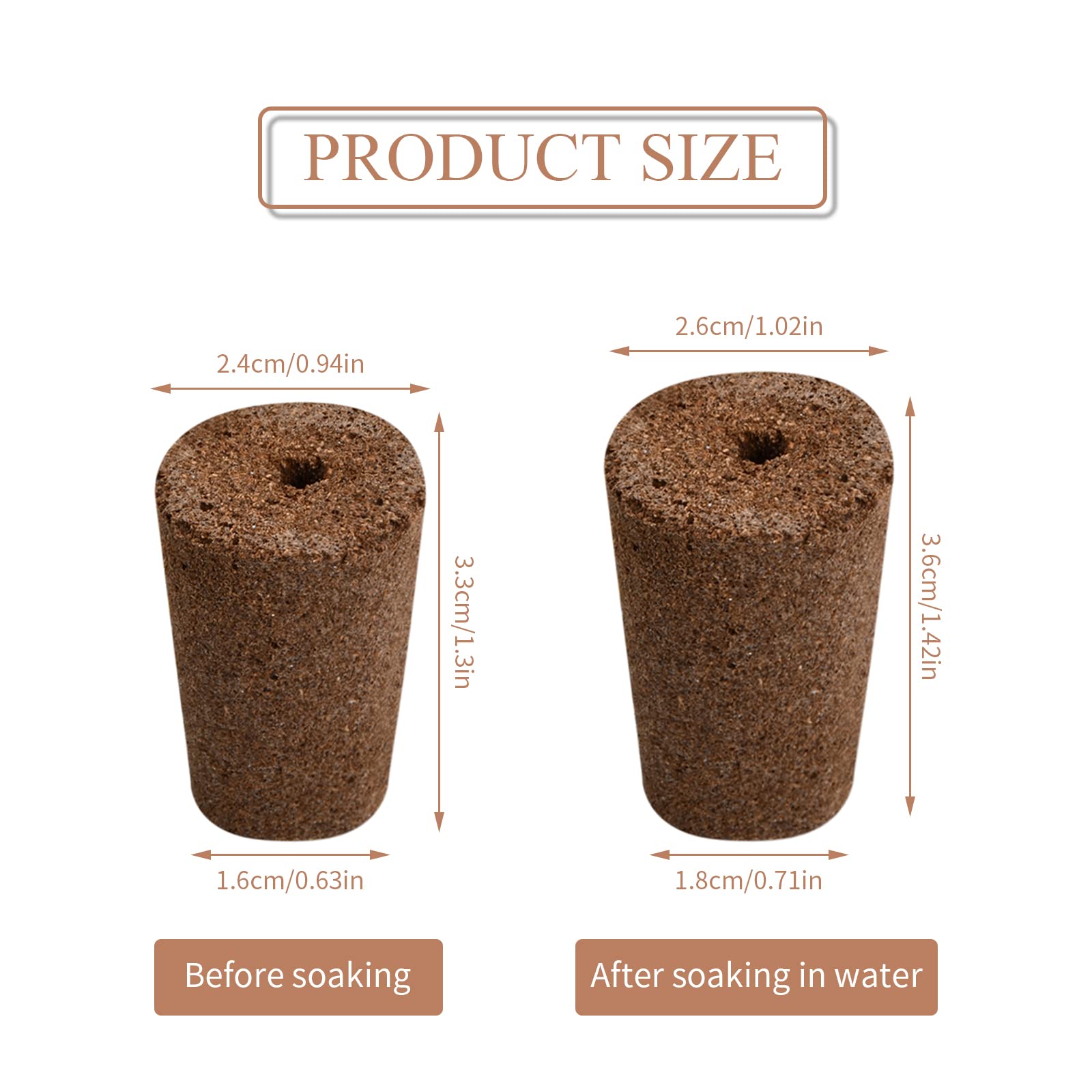 12 Pzs Esponjas para Cultivo Hidropónico Esponjas de Crecimiento Esponjas de Repuesto para Crecimiento de Raíces Tapones de Inicio de Semillas para Sistema de Cultivo Hidropónico Interior Jardín