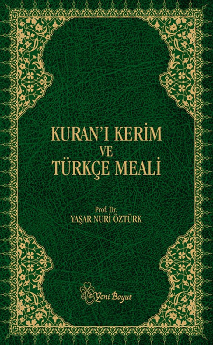 Kuran-ı Kerim Meali (Büyük Metinli Yeşil): Metinli - Büyük Boy (Ciltli)