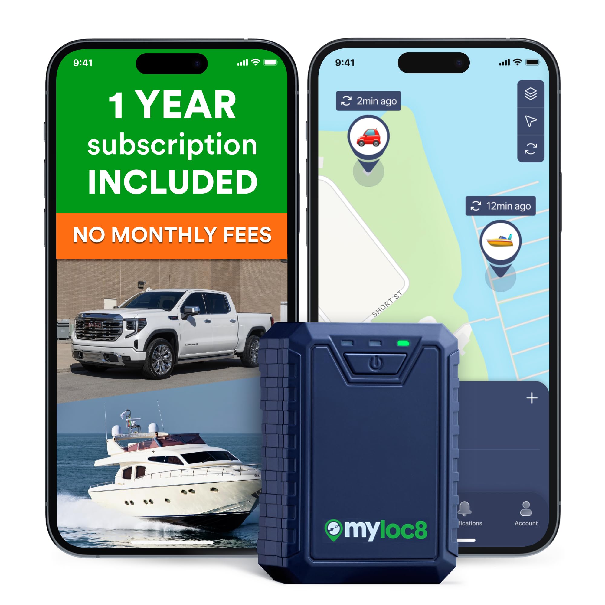 Ultra GPS Tracker MyLoc8