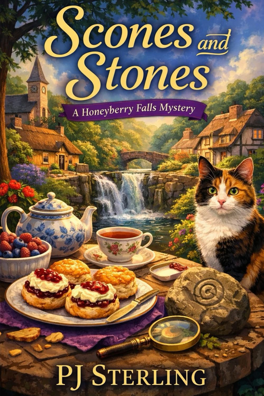 Scones and Stones: A Honeyberry Falls Mystery: 1