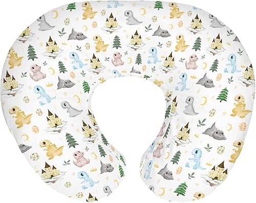 Miniatura 13 de Fundas de almohada de lactancia de dragones de acuarela para niños y niñas, diseño de alas de dragón de cuento de hadas, fundas de lactancia para