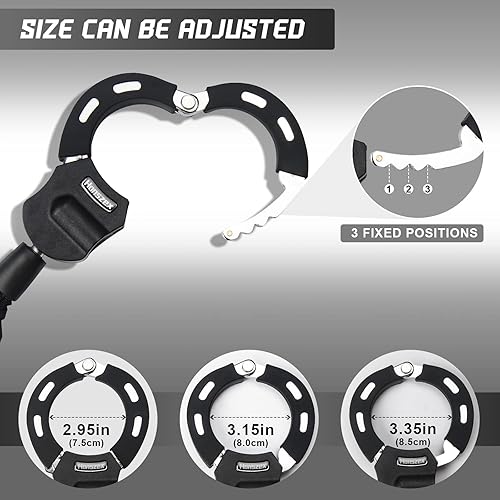 Miniatura 4 de Cerradura de scooter, cerraduras eléctricas antirrobo e impermeable, cerradura de bicicleta con llave, cerradura de cadena resistente para esposas