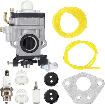 مكربن PR2322 PR48BT لـ Poulan Pro PR46BT BP400 BP402 PR2322 967086901 150032738 530058436 لـ Eskimo Mako M43 M43Q لمحرك Viper 43cc لـ Southland SCV43 SEA43 Earth Auger