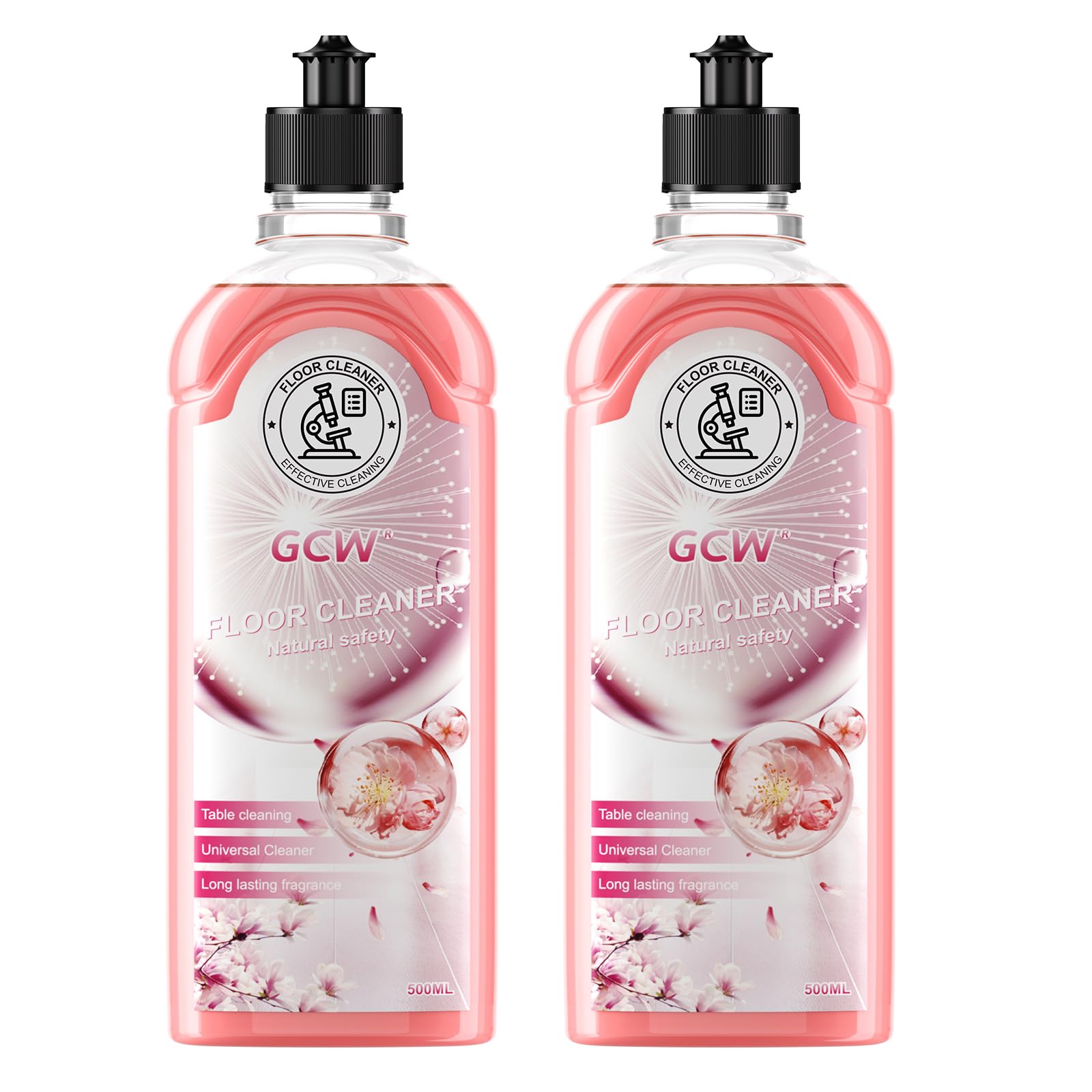 Generic Floor Cleaner & All-Purpose Cleaner Plant-Based and Biodegradable Formula Kitchen, Floor, Bathroom and Surface Cleaning Product for Home, Sakura Scent, 33.8 Fluid Ounces (Sakura)