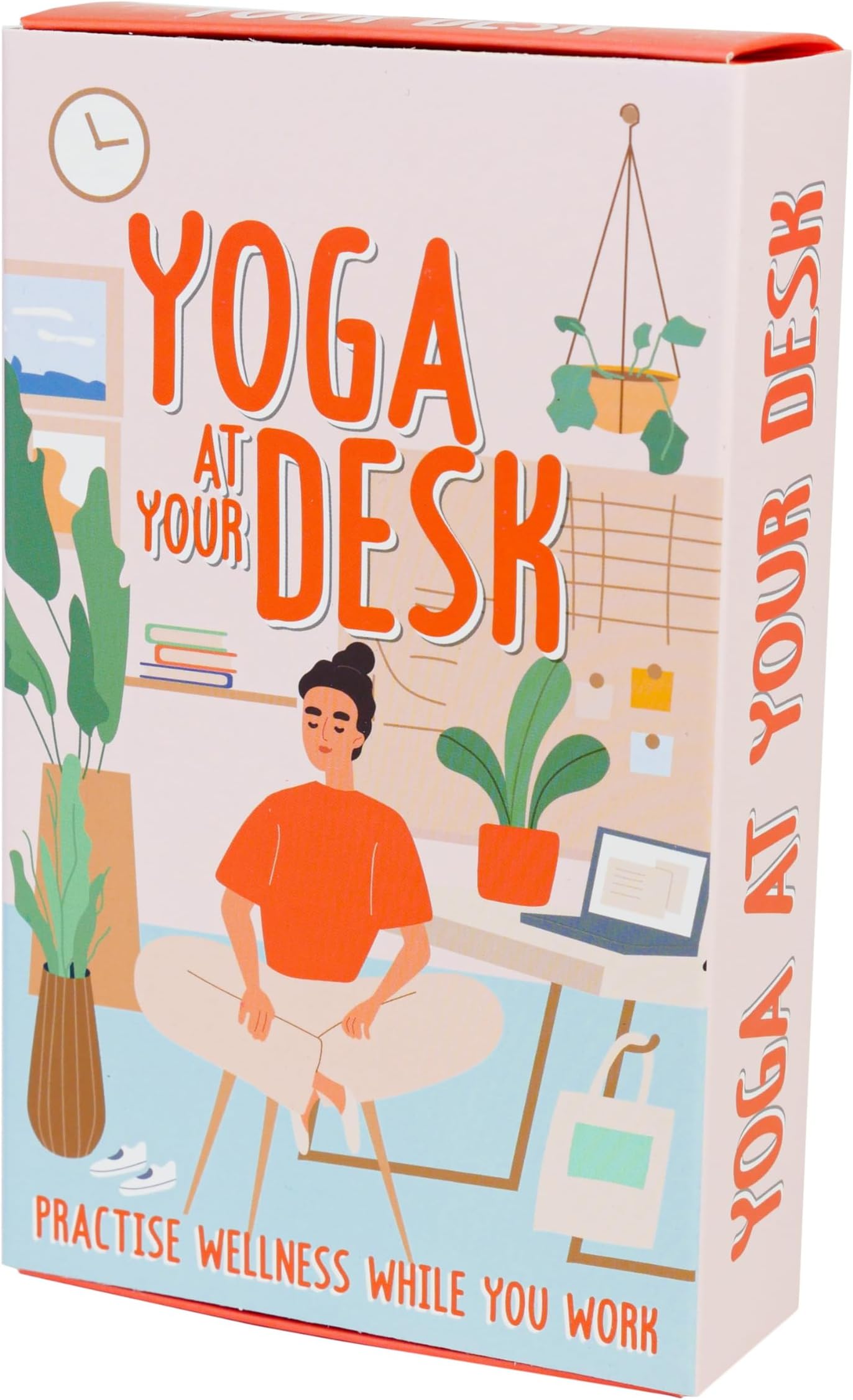 Yoga at Your Desk | Desk Yoga | Wellness Card Pack | Chair Yoga