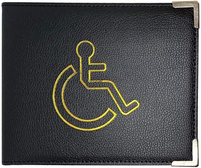 Disabled Blue Badge & Time Holder / Wallet Soft Leather