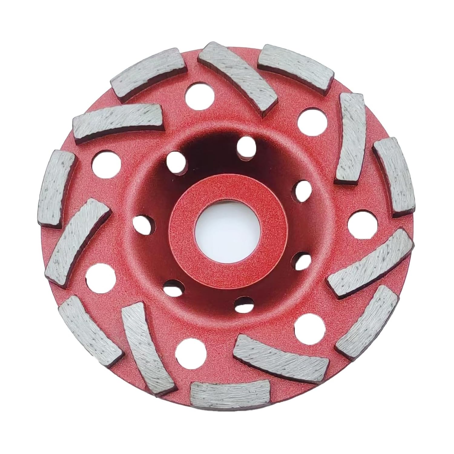 Diamond Concrete Grinding Wheel Cup 7 inch 180mm, Turbo Row Diamond Grinding Cup Wheel for Angle Grinder, Polishing and Grinding Concrete, Granite, Stone, Marble, Cement, Masonry, Rock