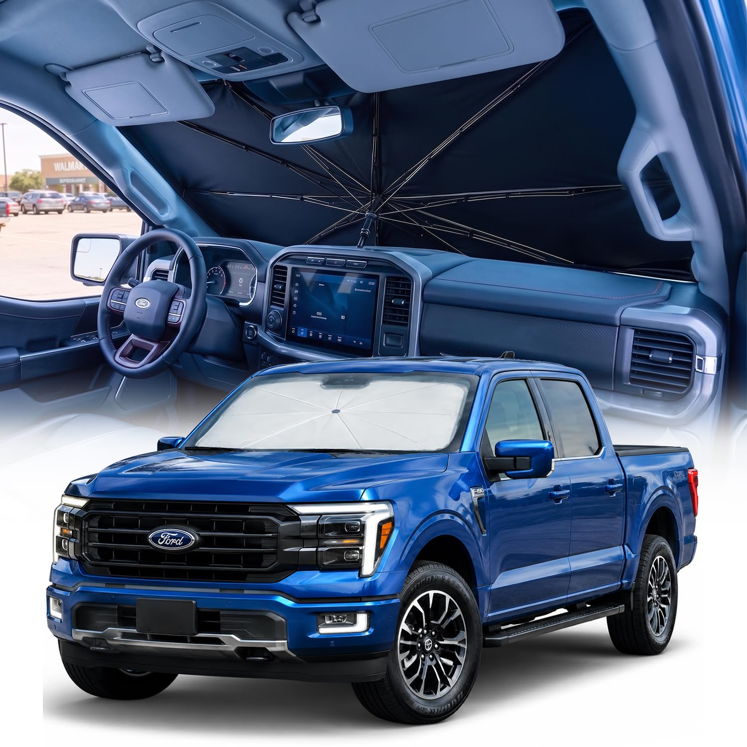 Weektic Truck Windshield Sun Shade