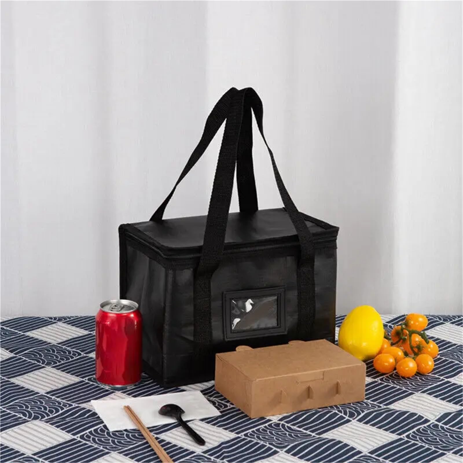 Bolsa termica Aislamiento térmico aislado for mantener el frío, gran capacidad, portátil, almuerzo, cremallera, Picnic, Camping, papel de aluminio for alimentos para Exteriores(16L-50L-1SET)