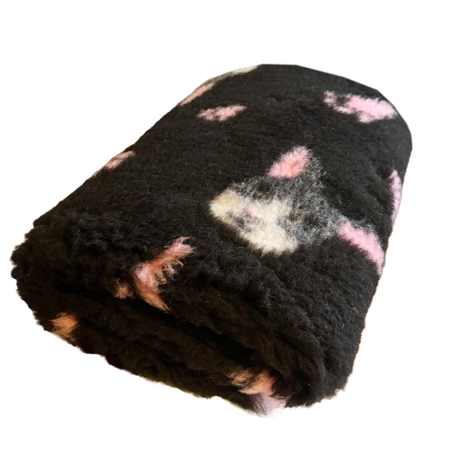 Profleece Premium Multi-colour Vet Bedding Quick Drying & Washable Fleece Bedding for Puppys & Dogs - Dog Bed Ideal for Whelping -Rabbit 75 x 50cm