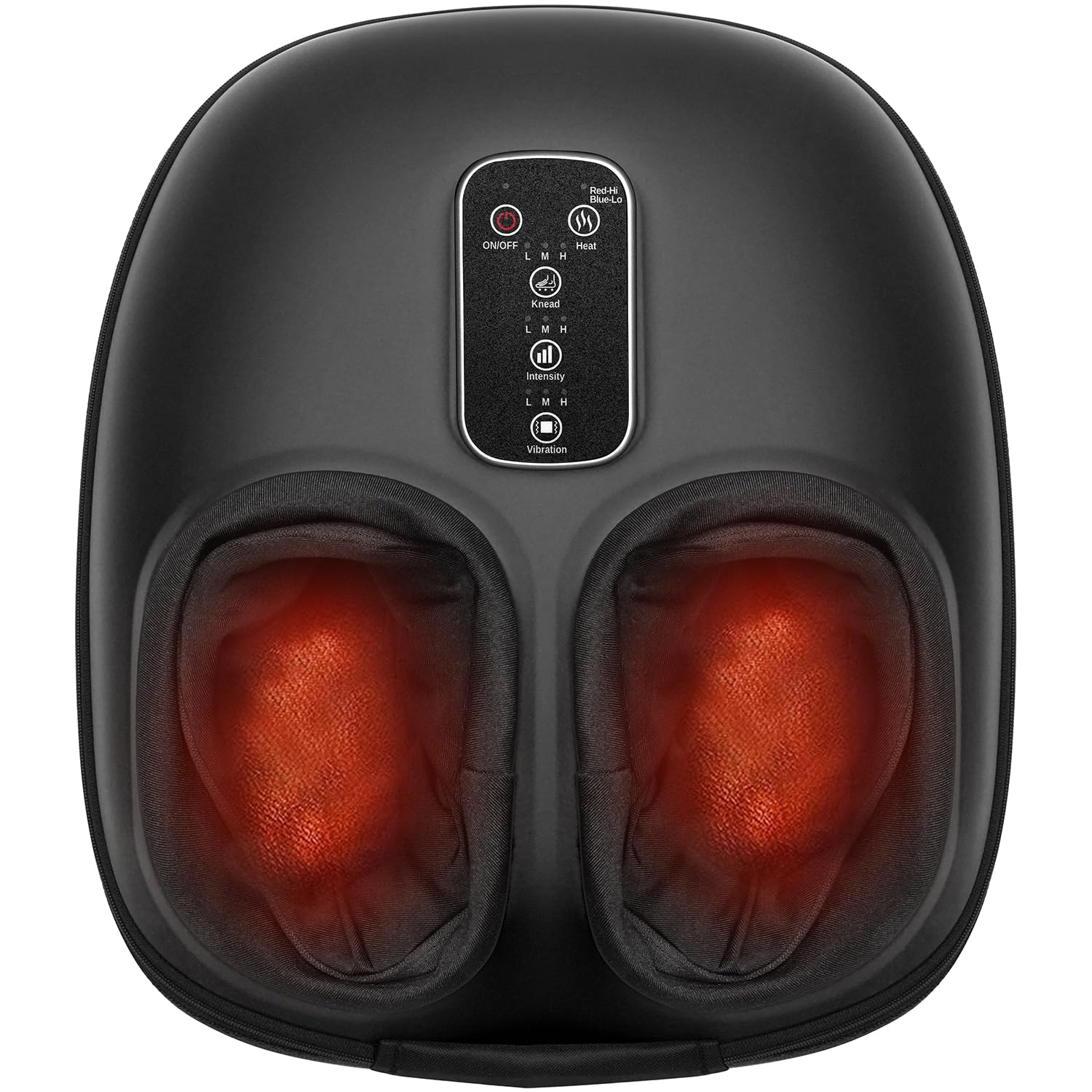 cotsoco Foot Massager with Heat, Christmas Gifts for Women Men, Deep Kneading Electric Shiatsu Foot Massager Machine with Therapy Air Compression, Improve Blood Circulation Relax for Home or Office