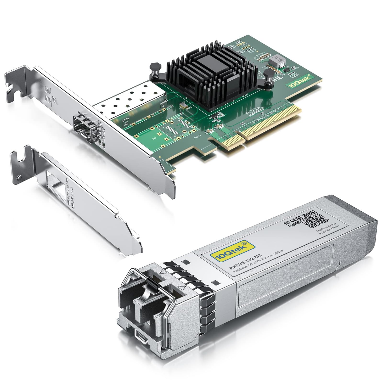 X520-DA1 SFP+ 10Gネットワークカード DACケーブル3mセット X520-DA1 SFP+ 10Gネットワークカード DACケーブル3mセット