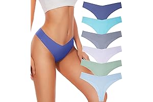 Seamless Thongs for Women - Ultimate Comfort and No-Show Coverage