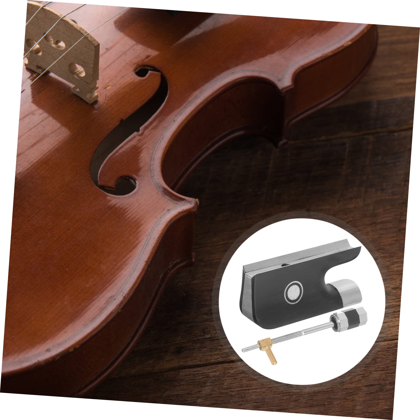 Hoement 3 Set Di Accessori A Clip Per Archetto Di Violino Con Parti Di Ricambio Per Accordatore Per Strumenti A Corda Acustici
