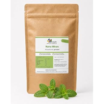Nana Mint Tea 100 g Spearmint Rubbled Gently Dried & Natural - Moroccan Mint by my-mosaik 100 g