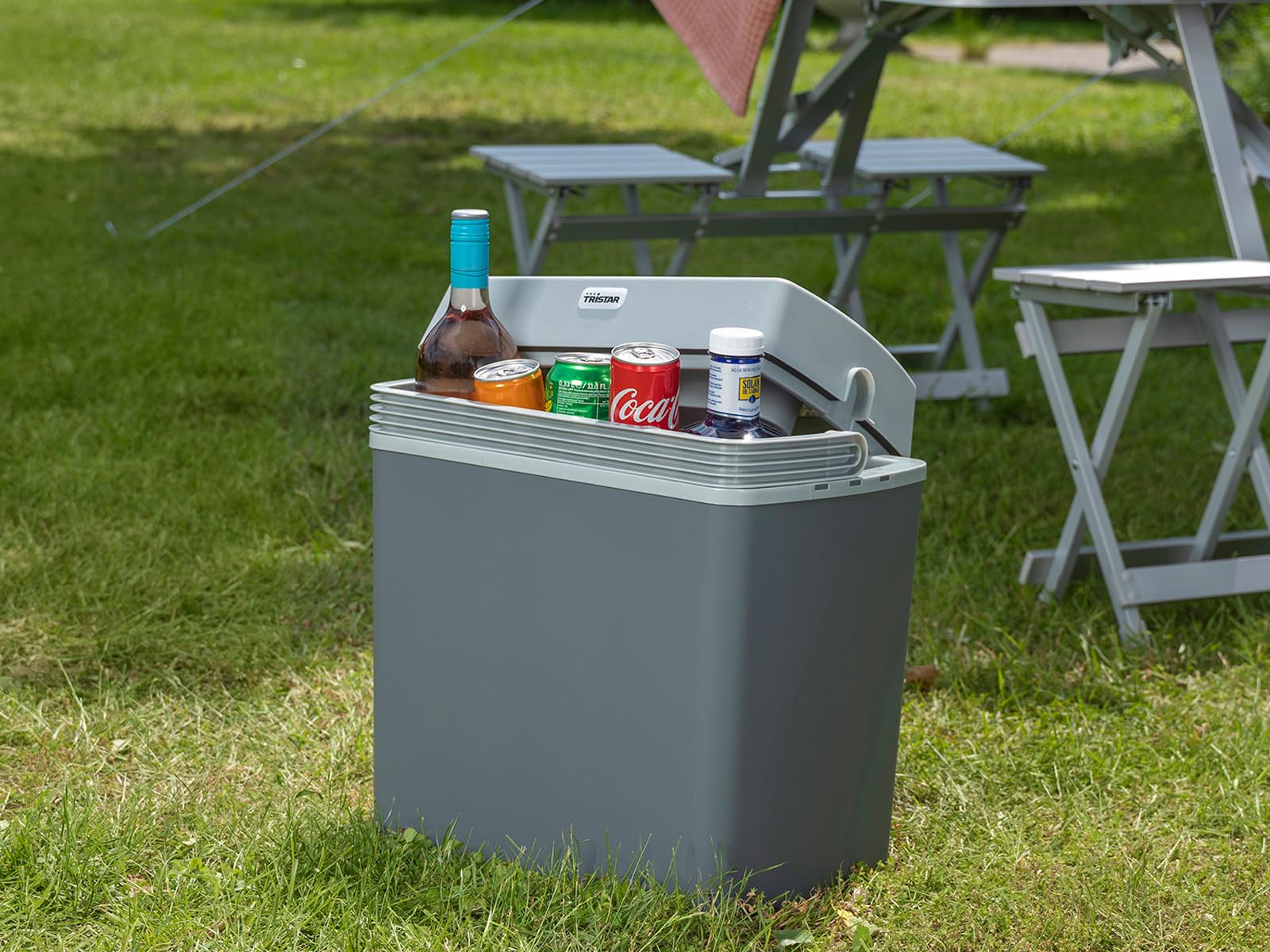 Tristar Lodówka – 22 litry, termoelektryczny system chłodzenia, wtyczka 12 V KB-7424