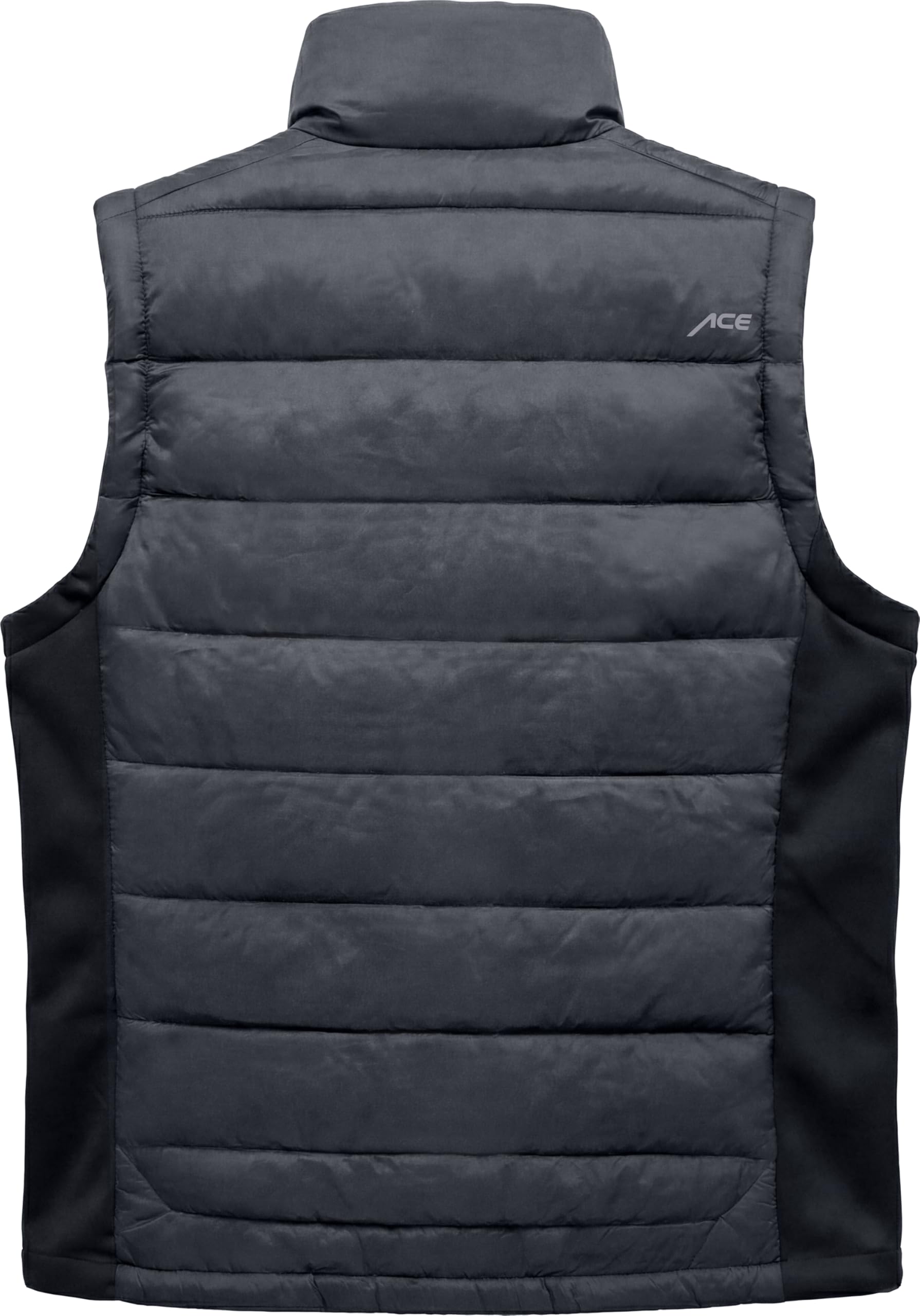 ACE Constructor Gilet da lavoro da uomo - con collo in pile e 4 tasche per il lavoro - gilet caldo da uomo