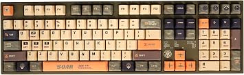 Varmilo MA Series V2 Warrior Soar White LED Dye Sub PBT EC Mechanical Keyboard Varmilo EC Rose V2