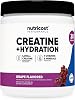 Creatina Monohidrato + Hidratación Nutricost (Uva) 30 Porciones | 7 Vitaminas y Minerales, 5000mg de Creatina por Porción 1