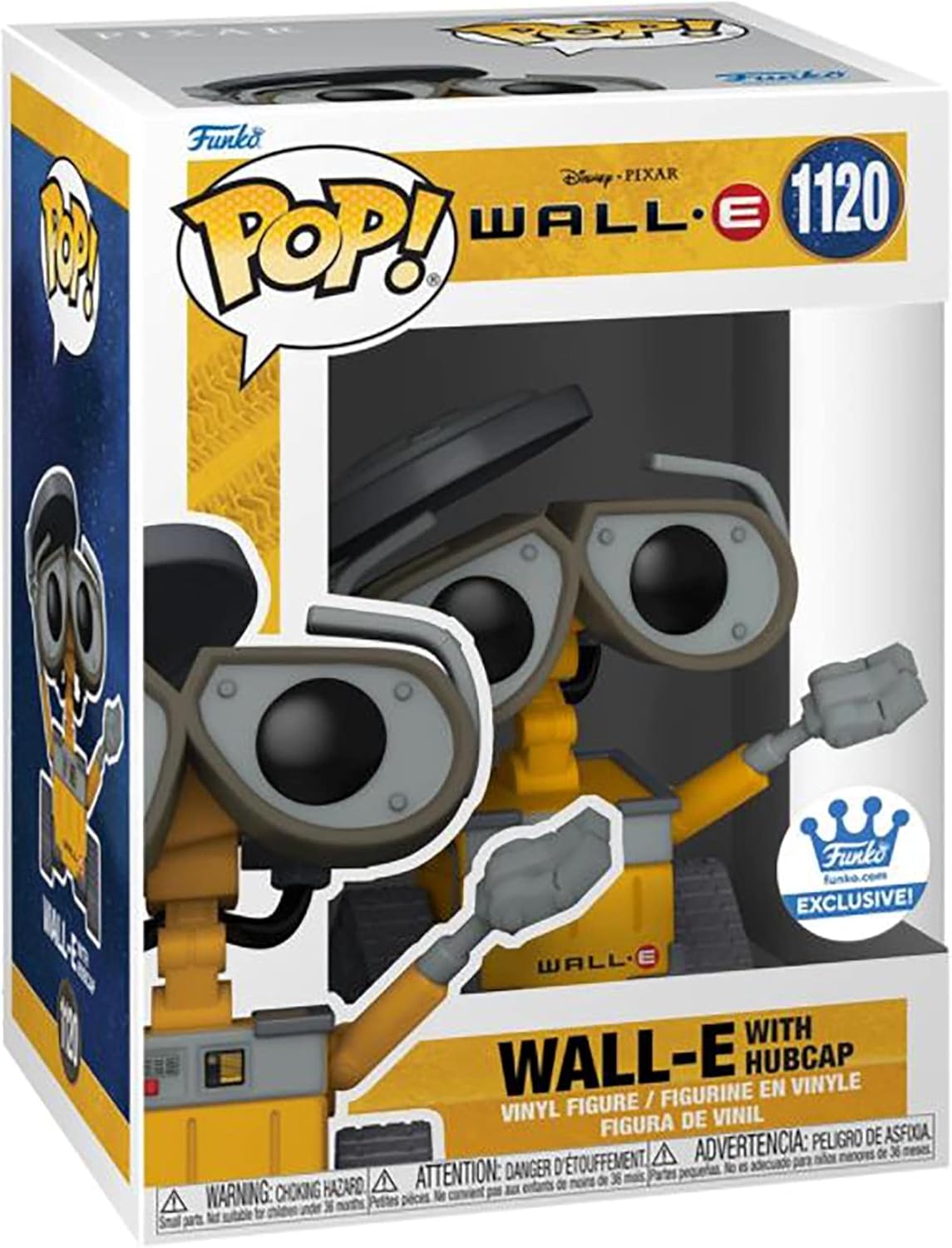 Funko Pop! Pixar - Wall - E with Hubcap Funko Exclusive