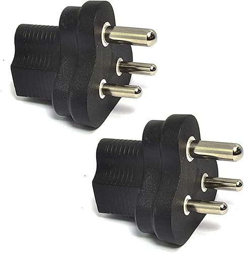 Vista 32 de Ceptics Japón, Filipinas NEMA 1-15 Adaptador de Enchufe de Energía para Viaje Acepta NEMA 5-15R - Certificado ETL - Grado Industrial (IG-6)