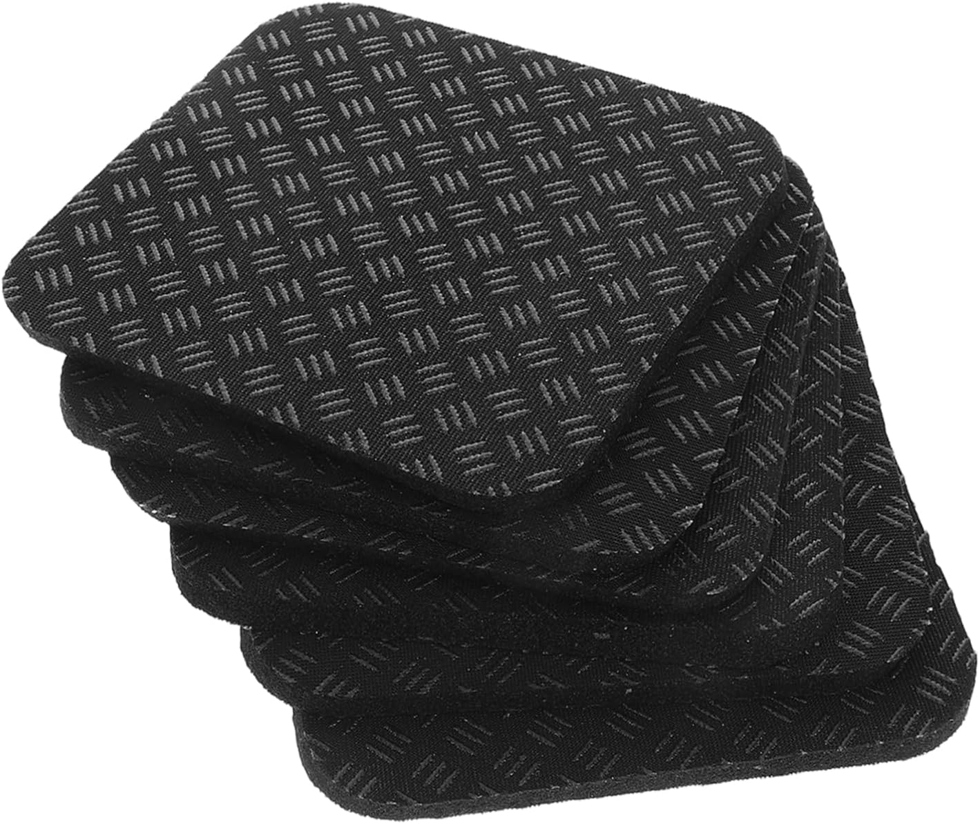 6pcs Non-Slip Double-Sided Mat for Treadmills and Ellipticals Anti-Vibration Floor Protector Noise Reduction Workout Pad Durable Exercise Equipment Mat