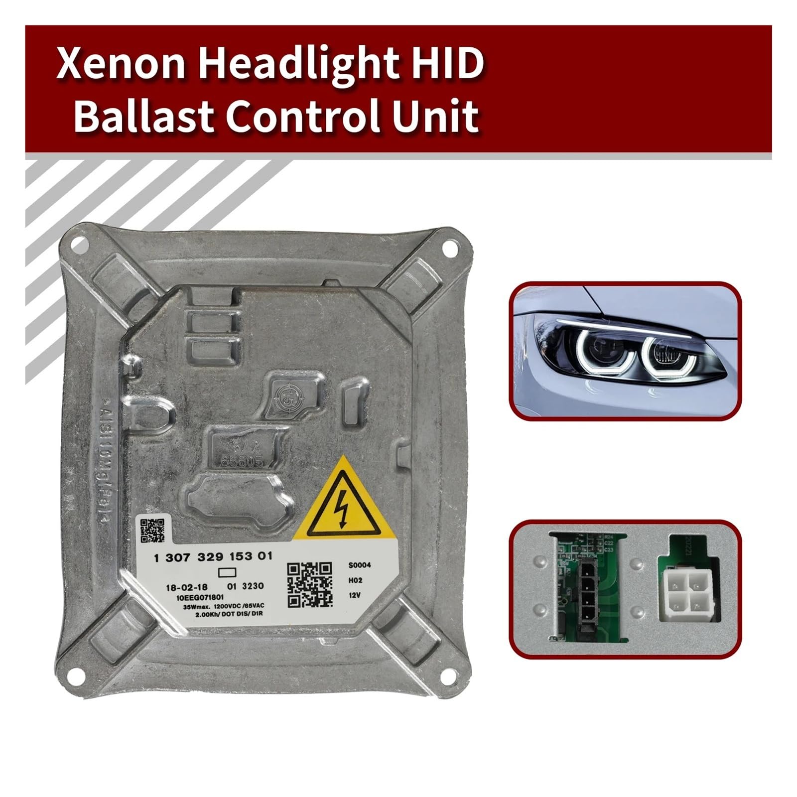 Unidad Control balasto Faros para Serie 3 para X3 para X5 para M3 130732915301 1307329153 1307329193 130732919301 Módulo Unidad Control Balasto Faros Xenón