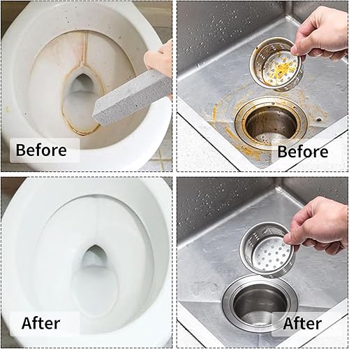 Miniatura 7 de 25 limpiadores de piedra pómez para inodoro, barrita pómez para quitar el anillo de agua dura en el inodoro, piedras pómez para limpieza, hogar,