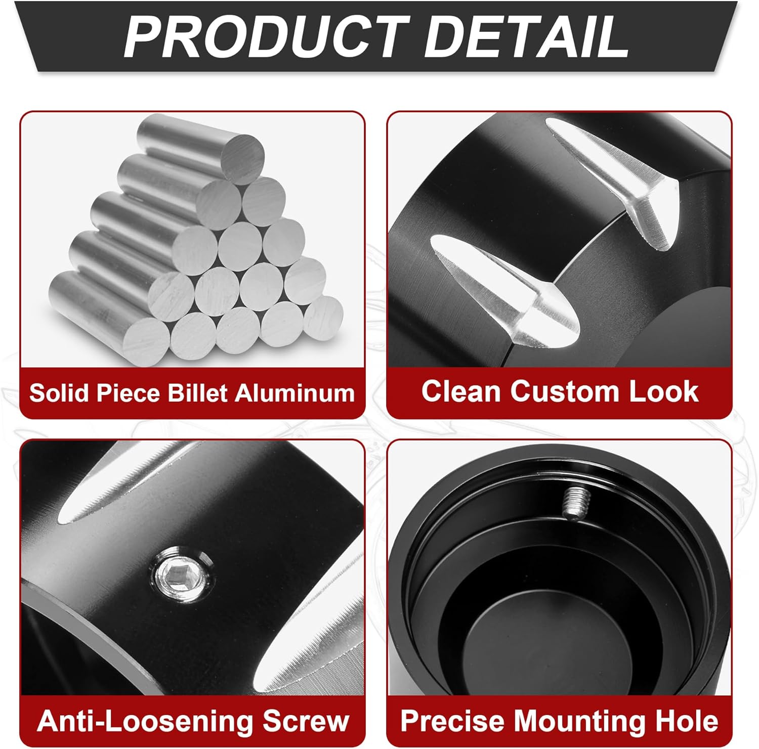 Front Axle Nut Cover Cap & Hidden Key Cover Fit for Can-Am Spyder GS RS RT ST F3