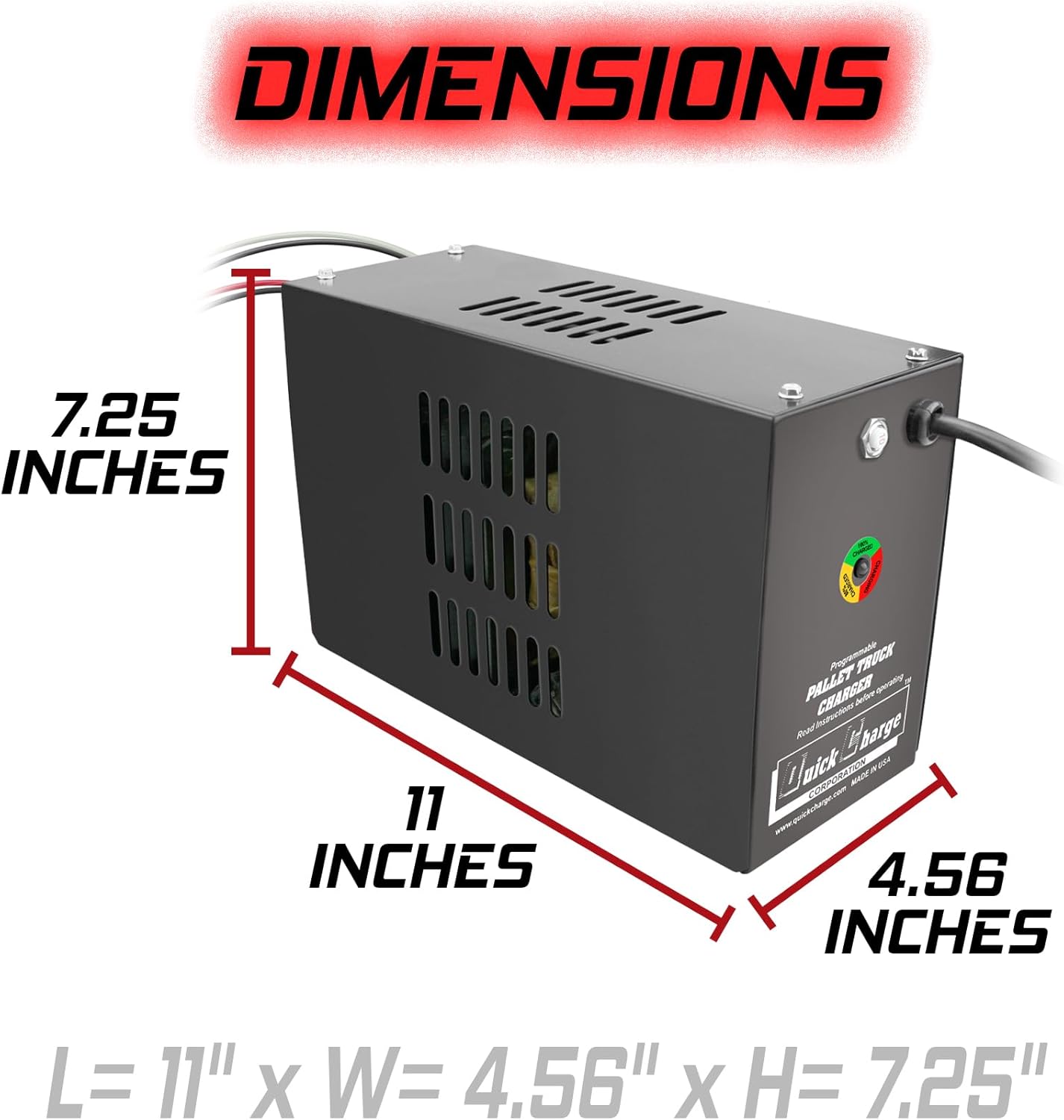 24 Volt 15Ah Onboard Fully Automatic Charger (PJ2415) Compatible with Yale & Hyster Pallet Jacks