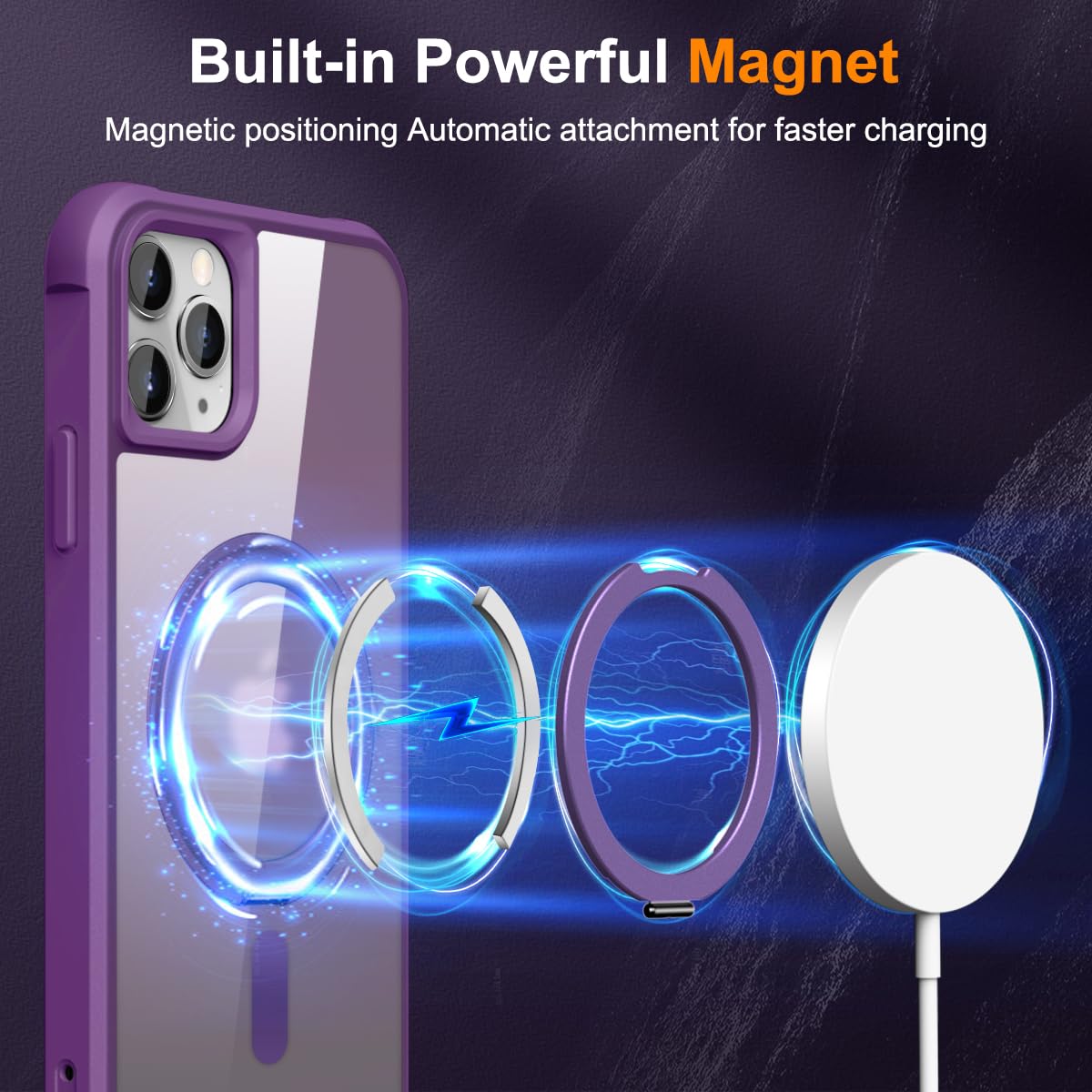 Amazon.co.jp: 360°回転スタンド付き iPhone 11 Pro Max ケース