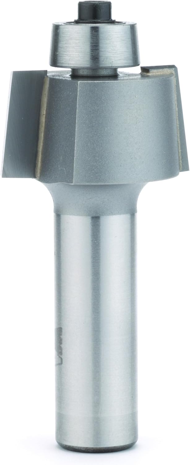 Whiteside 09-163 Chairmaking Rabbet Router Bit: 1 Inch Plus 5 Degree Cutting Diameter, 1/2 Inch Shank, 5/8 Inch Cutting Length